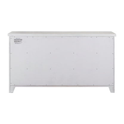 Backroads - 7 Drawer Dresser - Weathered White