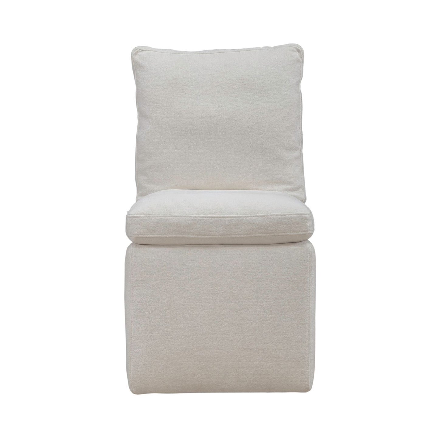 Accent Dining - Accent Dining Chair With Casters