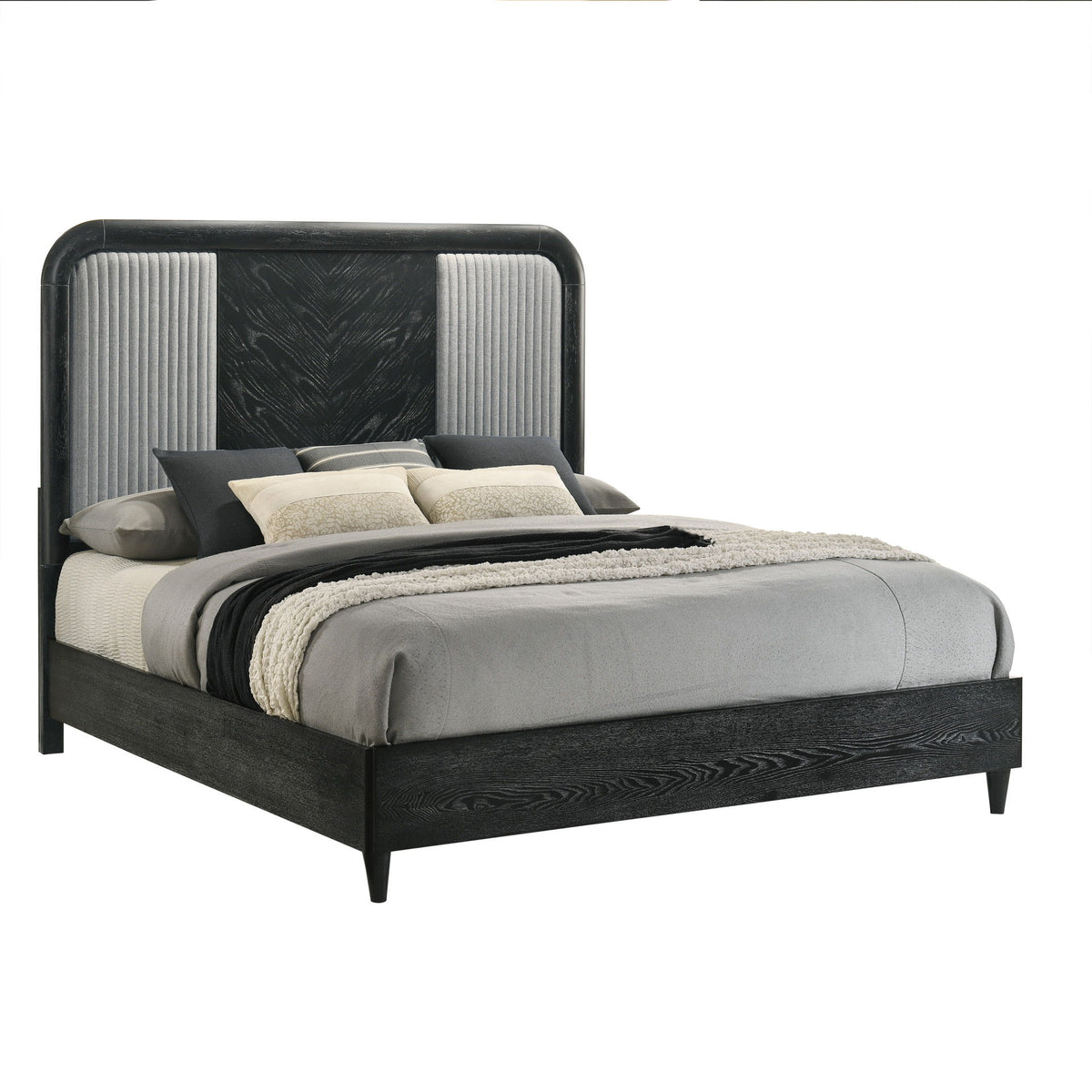 Skyline - Eastern King / Queen Panel Side Rails - Onyx