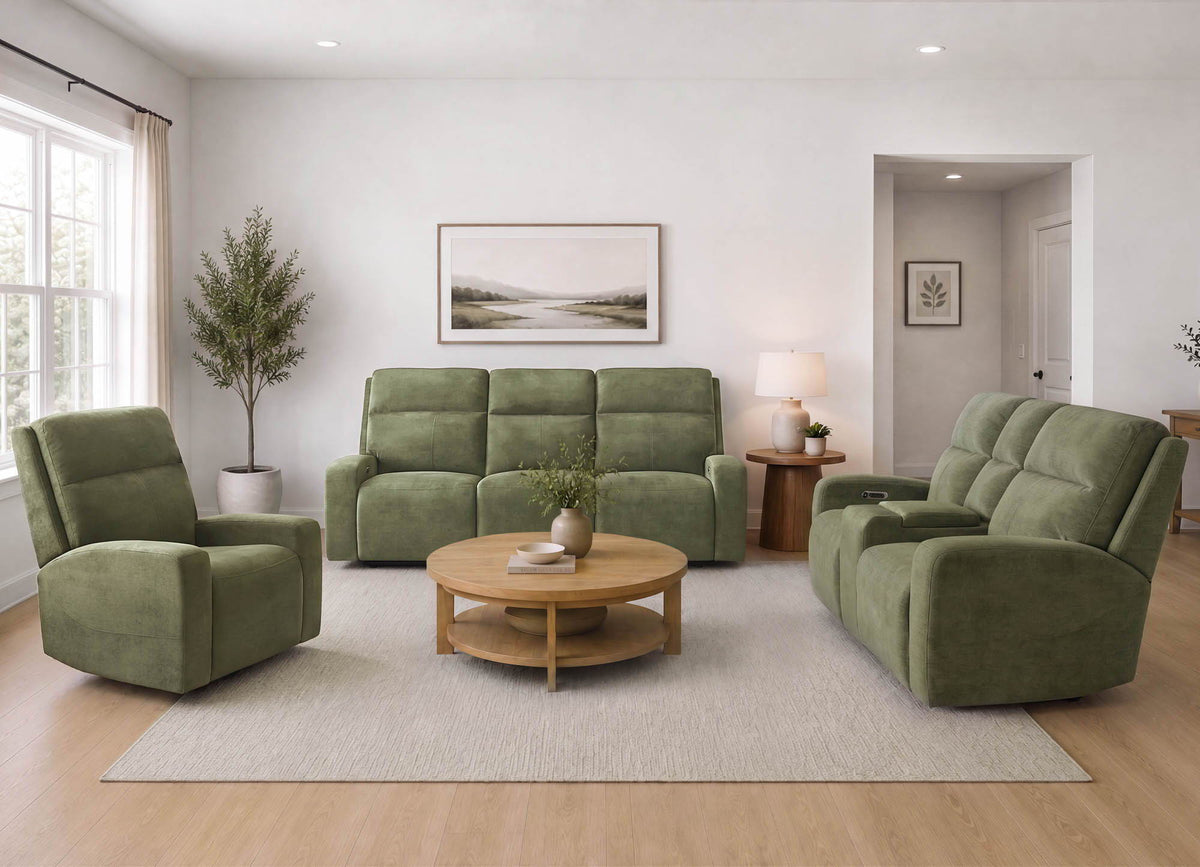 Traxton - Power Zero Gravity Tilt Console Loveseat