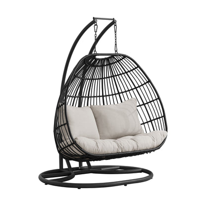 Playa - Double Swing Chair Only - Dark Gray