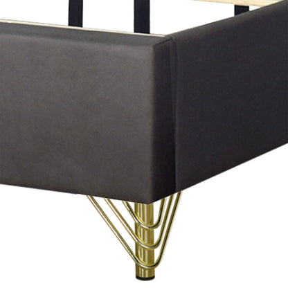 Symmetry - Western King Panel Side Rails - Charcoal