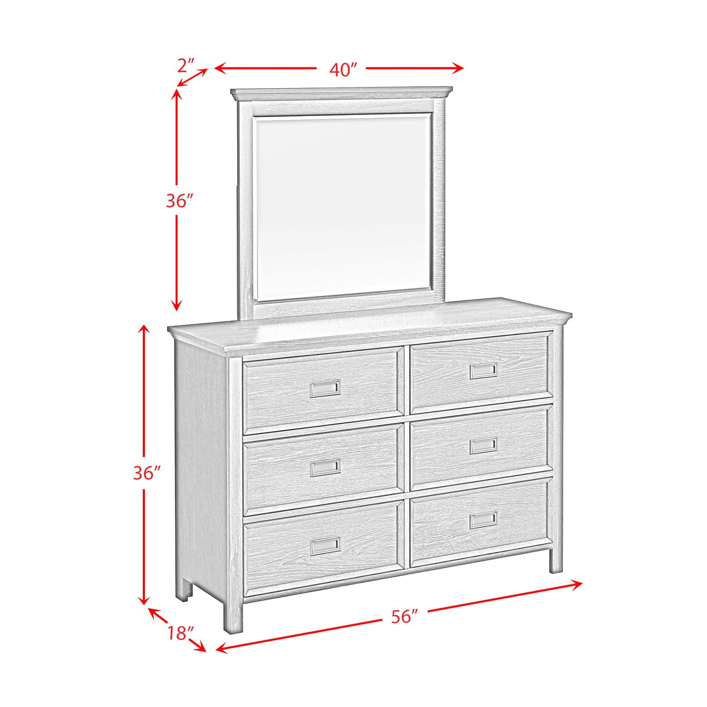 Hampton Kids - Bunk With Ladder And Trundle Bedroom Set