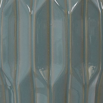 Hadbury - Ceramic Table Lamp (Set of 2) - Pale Blue / Teal