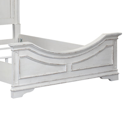 Magnolia Manor - Queen Panel Footboard - Antique White