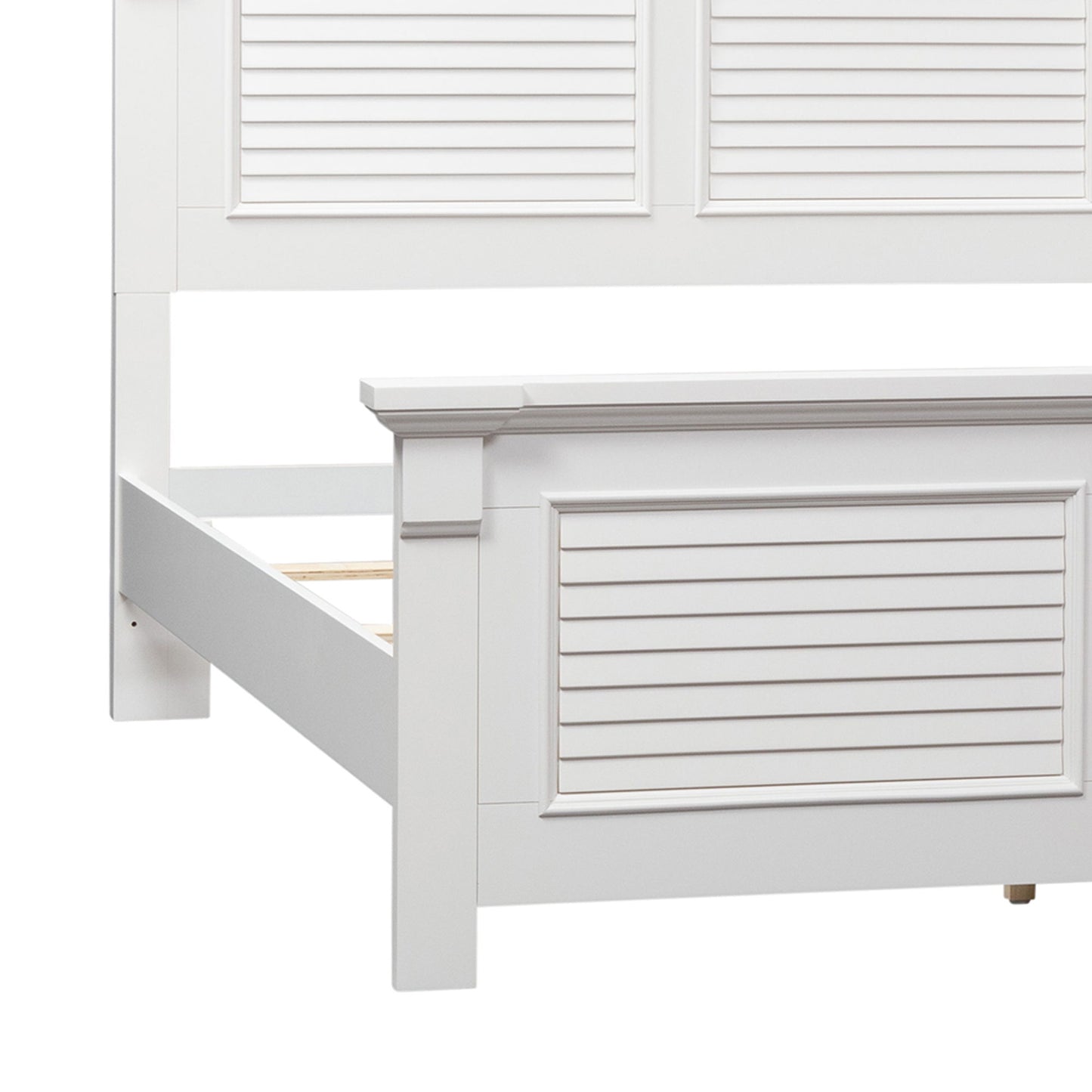 Summer House - Panel Bed Rails - Oyster White