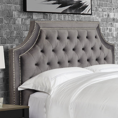 Jasmine - King Headboard - Flannel Gray