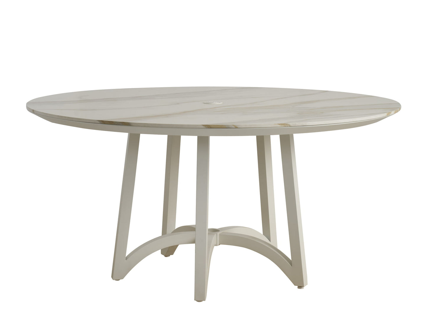 Sand Dune - Round Dining Table - Gray