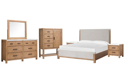 Plum Creek - Upholstered Panel Bedroom Set