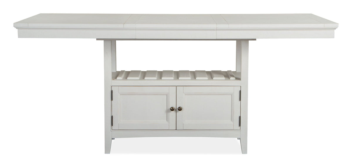 Heron Cove - Extendable Counter Height Dining Table Set