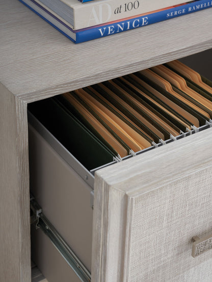 Barrington - Wheaton File Chest - Beige