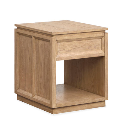 Burnham - Rectangular End Table - Sable Dusk