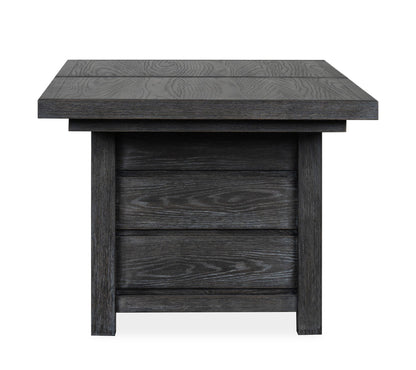 Plum Creek - 6 Piece Extendable Trestle Dining Table Set
