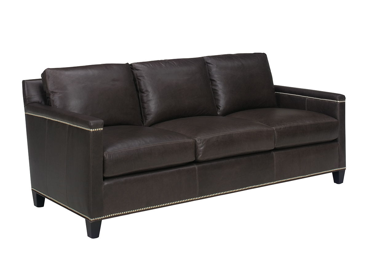Lexington Leather - Strada Leather Sofa - Dark Brown
