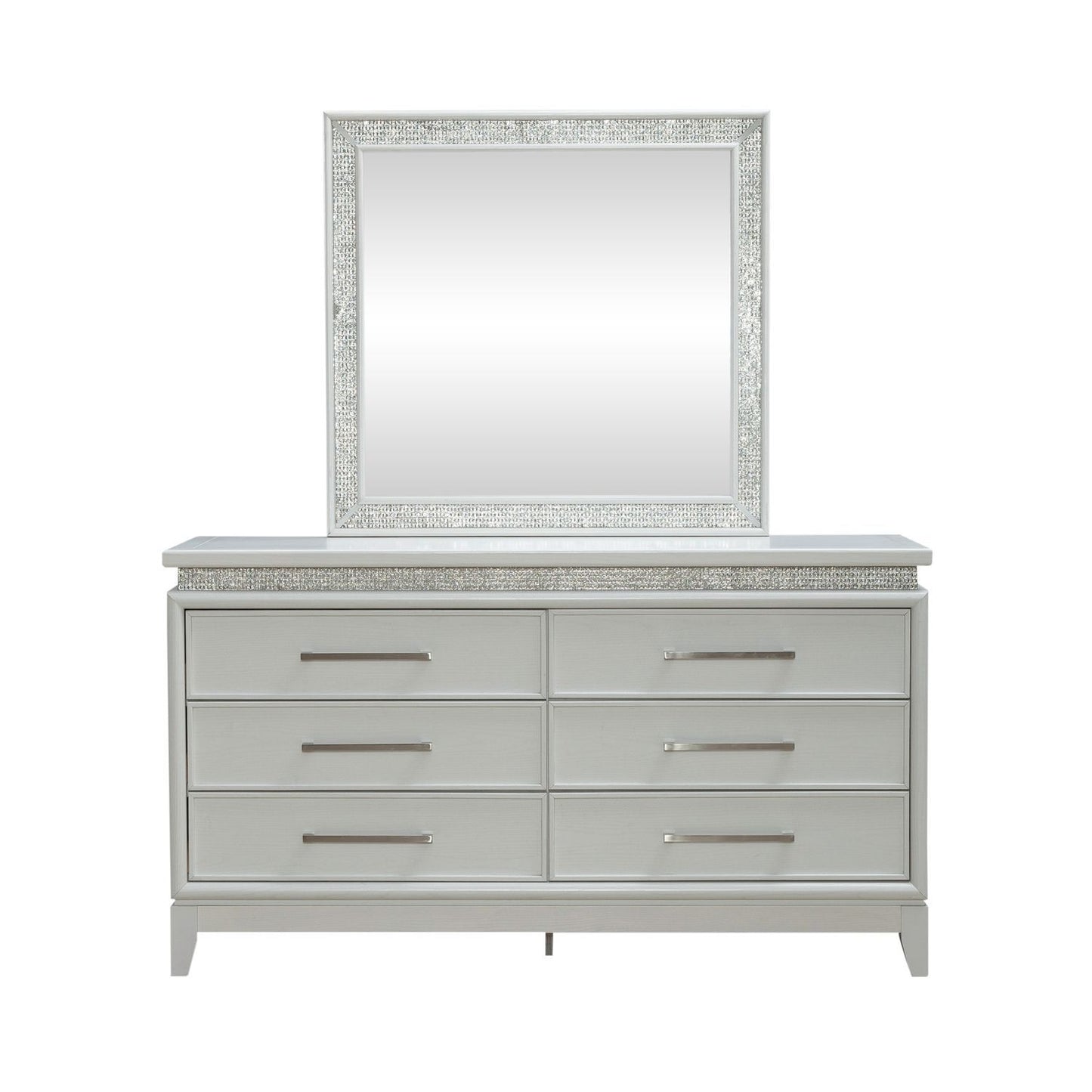 Reflections - 6 Drawer Dresser With Lights