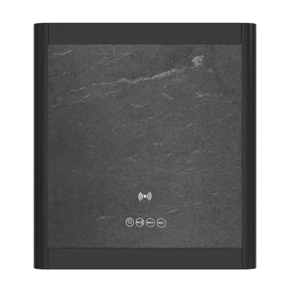 Halo - Square Smart End Table - Black