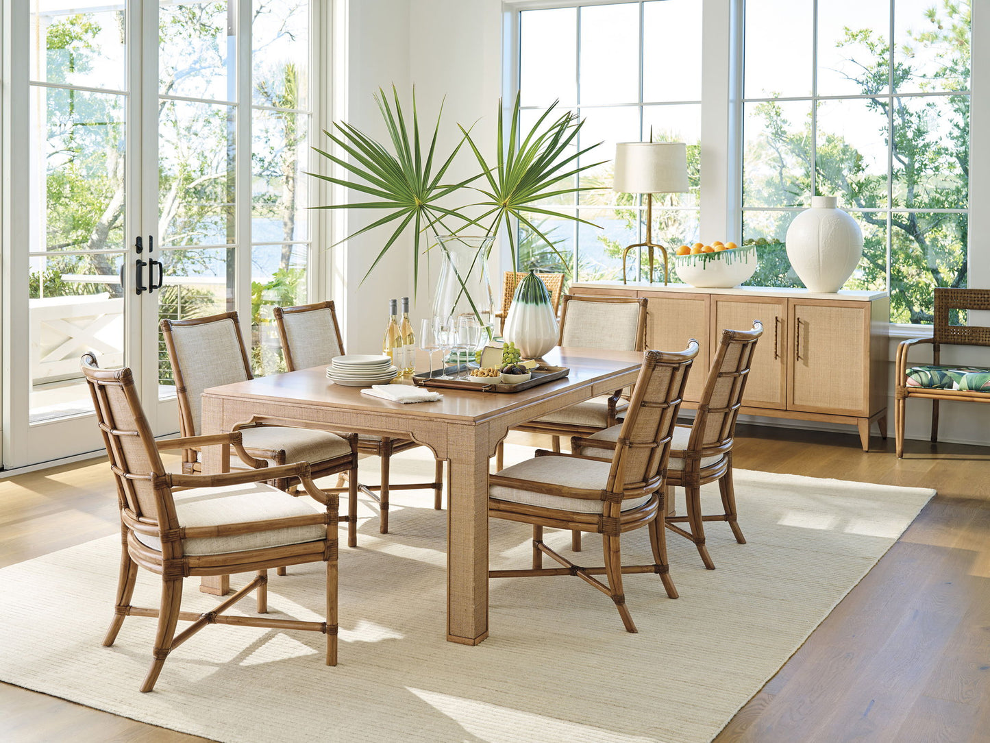 Key Biscayne - Oceanside Rattan Chair