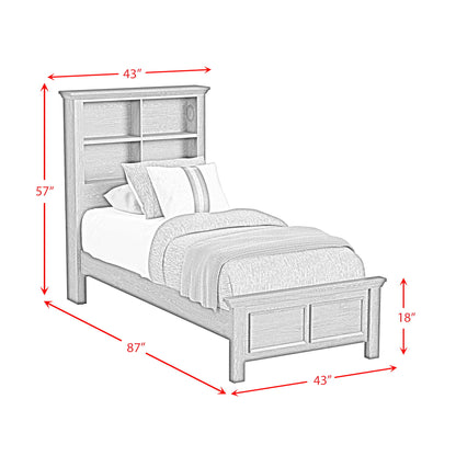 Hampton Kids - Bookcase Bed