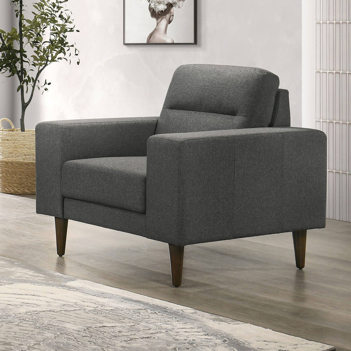 Vale - Chair - Gray
