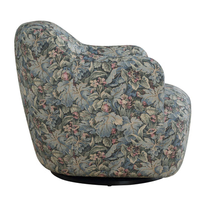 Ansel - Tapestry Swivel Chair - Green