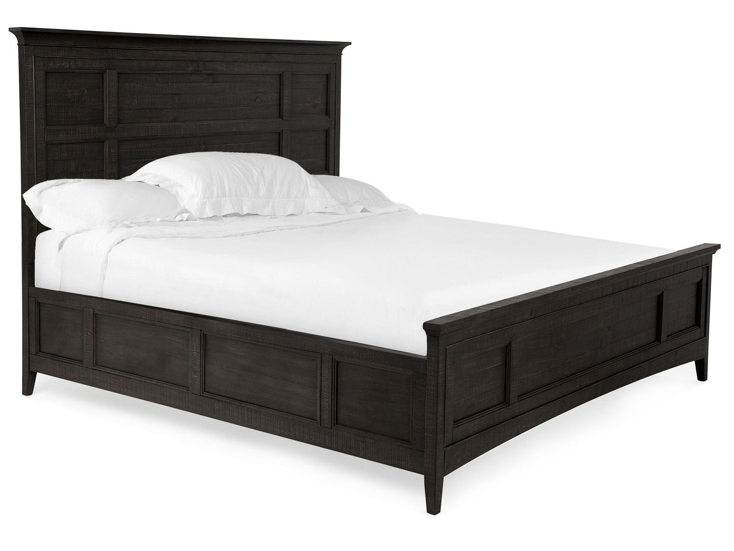 Westley Falls - King Panel Bed Headboard - Graphite