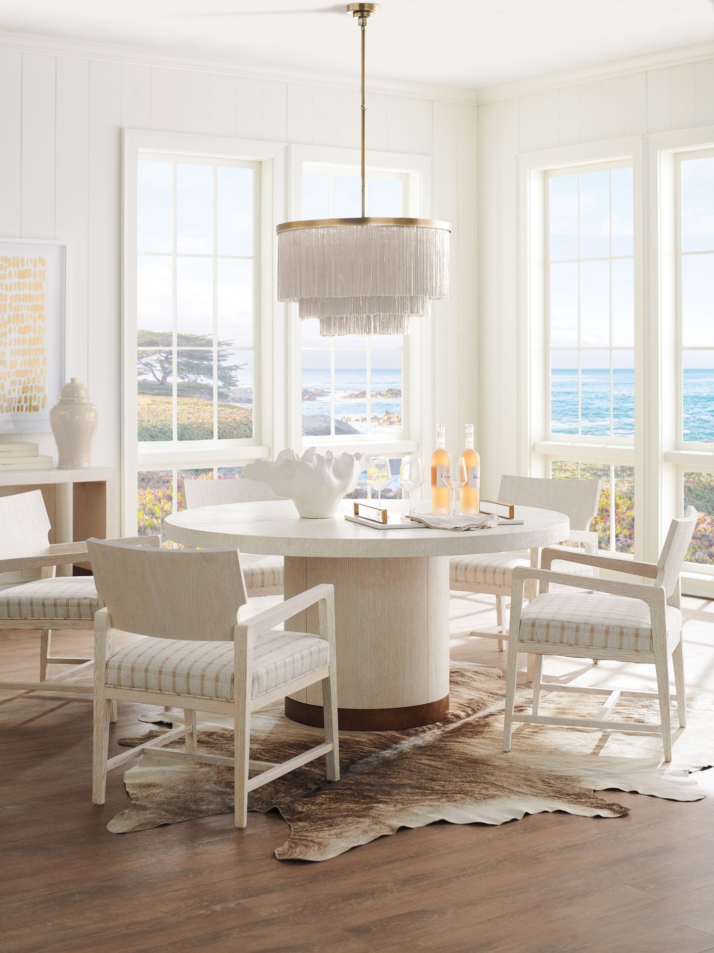 Carmel - Selfridge Round Dining Table - Beige