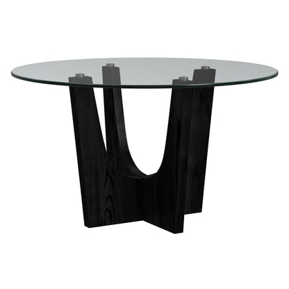 Oregon - Counter Table Base - Black