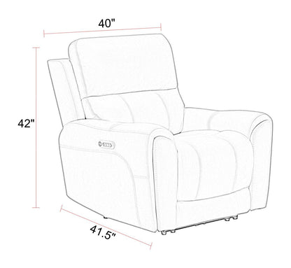 Hancock - Zero Gravity Power Reclining Sofa Set