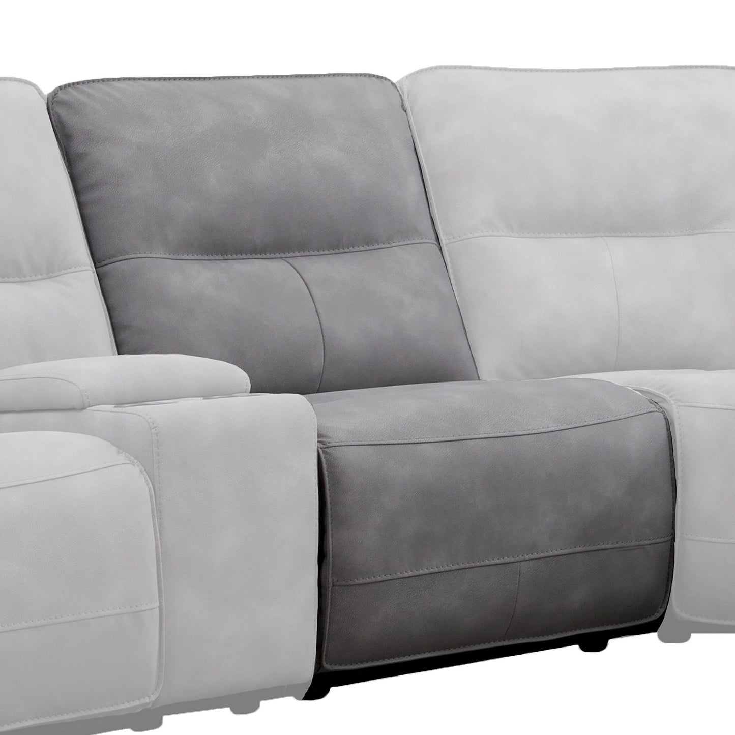 Gladiator - Manual Armless Recliner - Sky