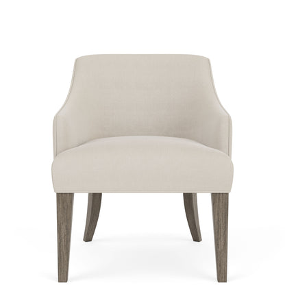 Sariel - Upholstered Host Chair (Set of 2) - Gray