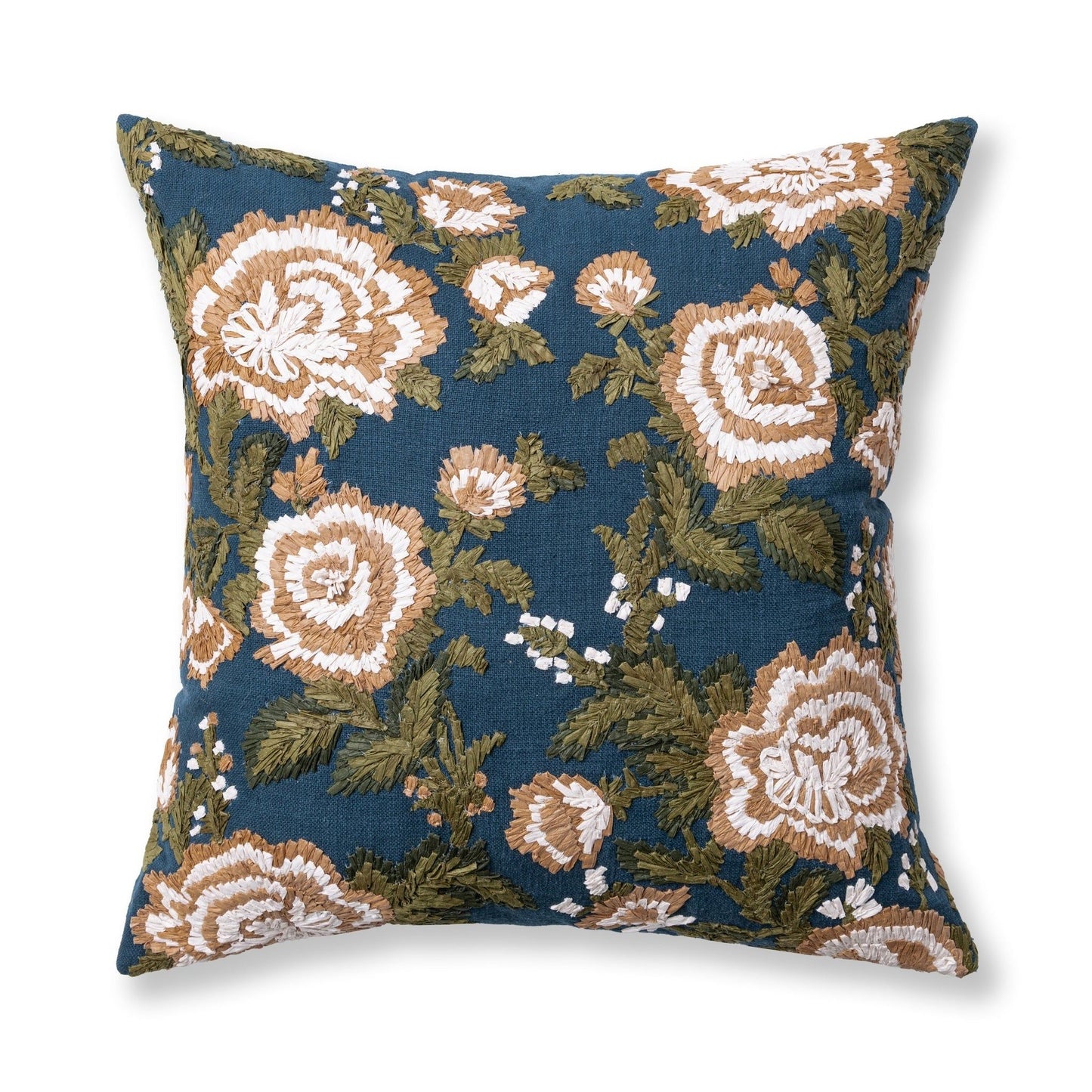 Broadmoor - 18" x 18" JL Pillow - Pond Blue Multi