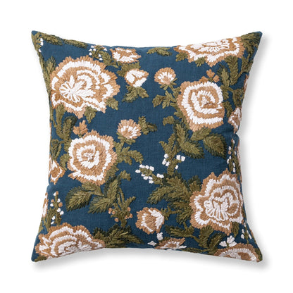 Broadmoor - 18" x 18" JL Pillow - Pond Blue Multi