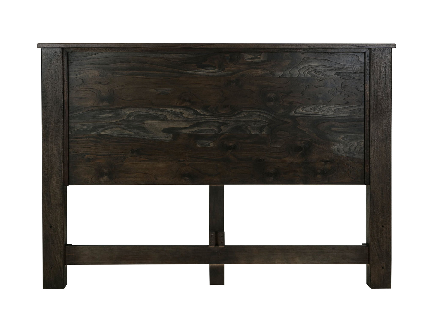 Teak - King Headboard - Oil Black