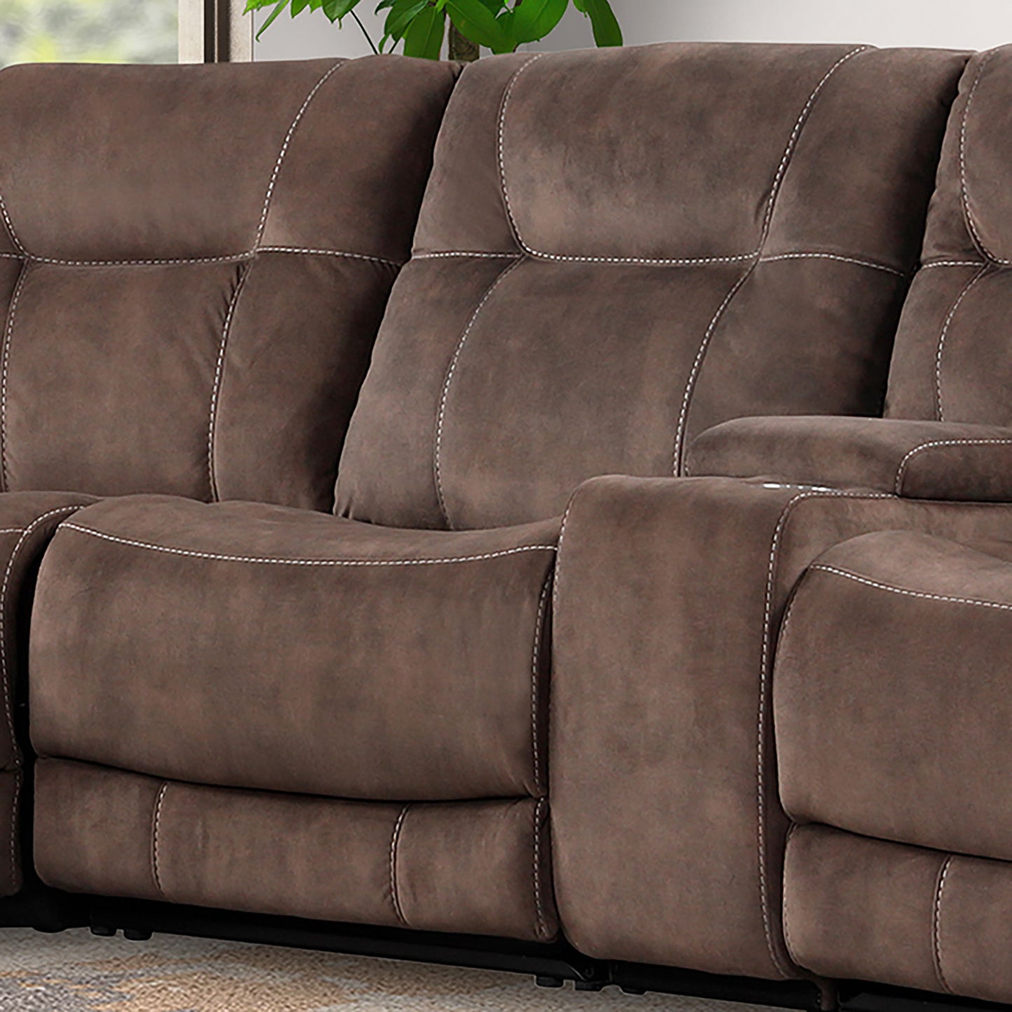 Cooper - Armless Chair - Shadow Brown