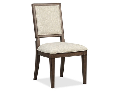 Jubilee - Upholstered Side Chair (Set of 2) - Brown / White