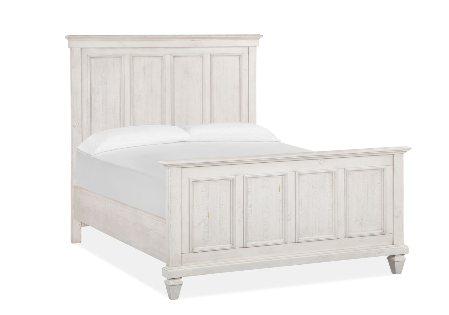 Newport - Queen/King Panel Rails - Alabaster
