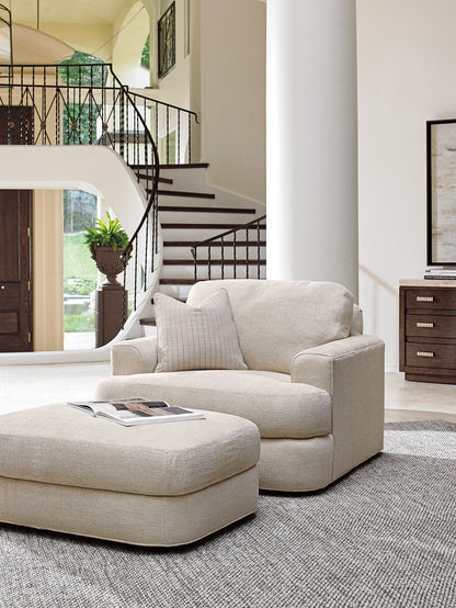 Laurel Canyon - Halandale Ottoman - Beige