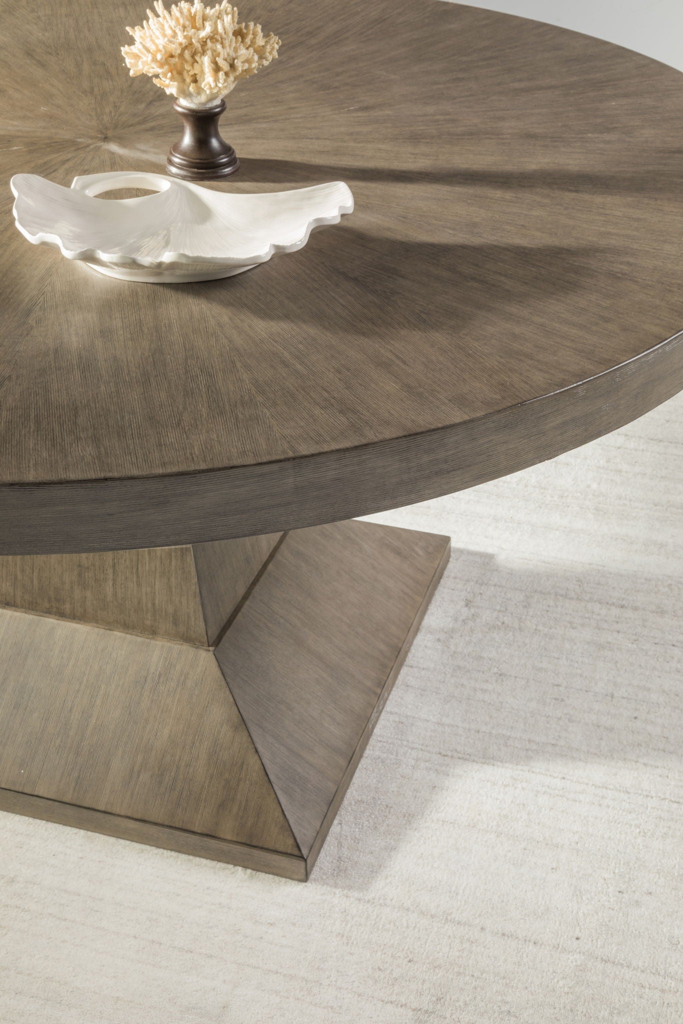 Cohesion Program - Chronicle Round Dining Table - Dark Brown