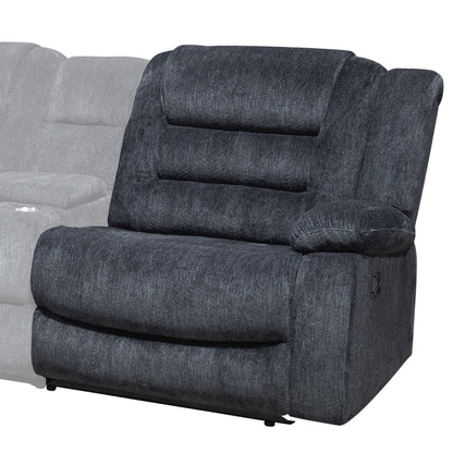 Bolton - Manual Right Arm Facing Recliner - Misty Storm