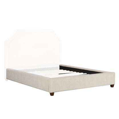 Gwen - Queen Footboard And Rails - Mellow Flax