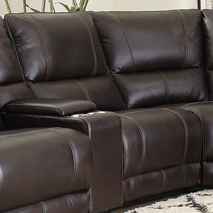 Whitman - Powered By Freemotion Cordless Armless Chair - Verona Coffee
