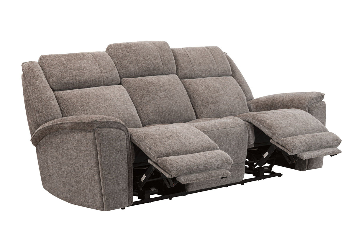 Colton - Power Zero Gravity Sofa With Drop Down Table And Immersive Audio P3 - Branson Tweed