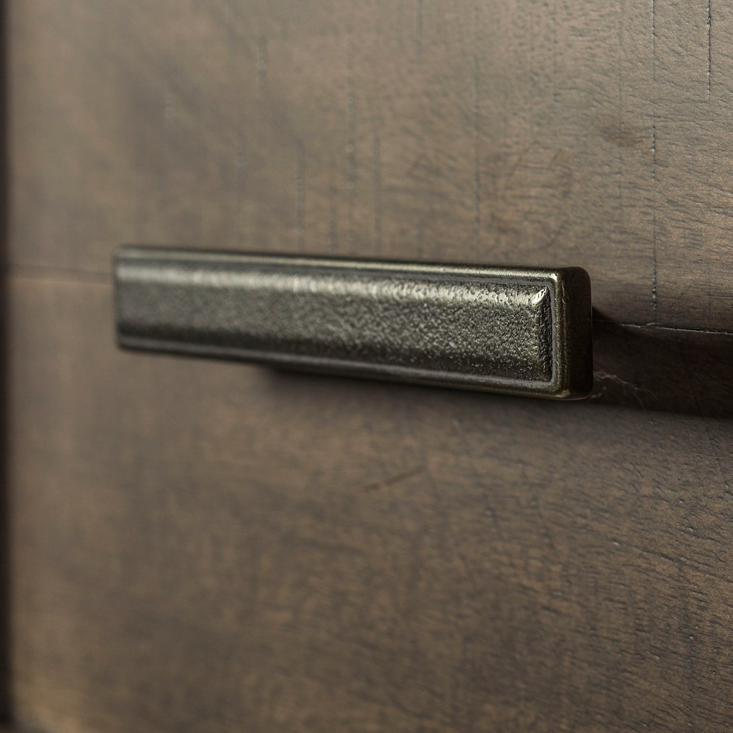 Thornwood Hills - Sliding Door Chest - Rock Beaten Brown