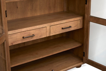 Woodward - Display Cabinet - Dark Clove
