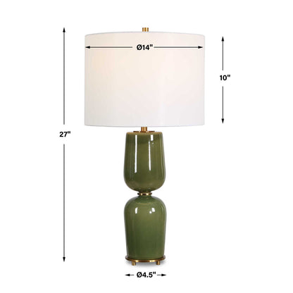 Meyer - Green Table Lamp - Green