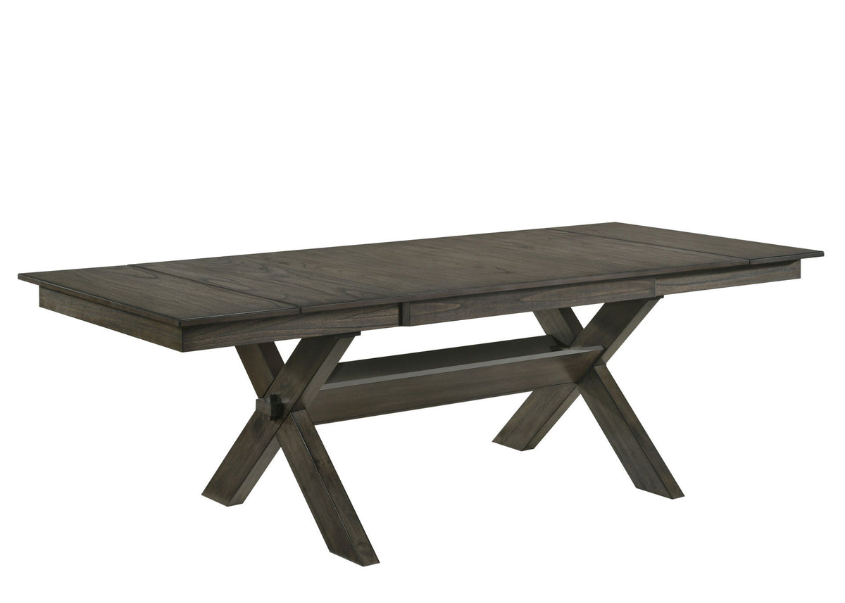Gulliver - Dining Table Base - Rustic Brown