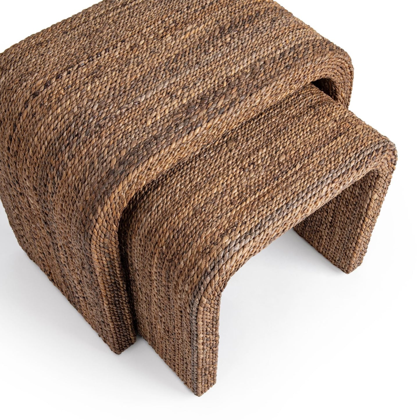 Luma - Nesting Tables (Set of 2) - Harvest Abaca