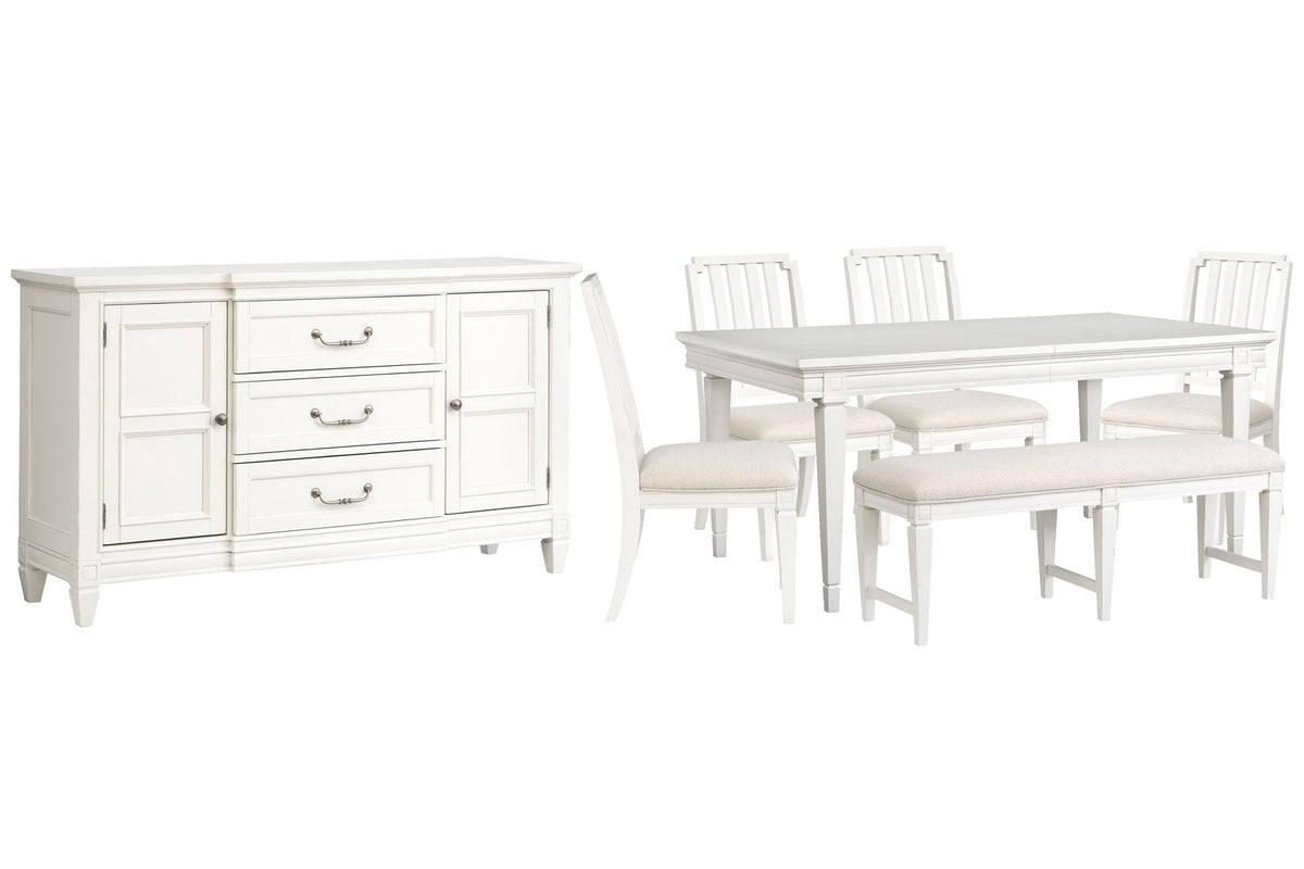 Willowbrook - Extendable Rectangular Dining Table Set