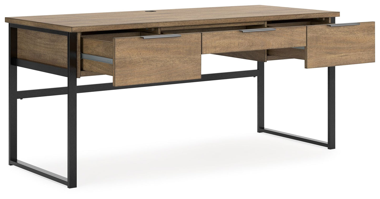 Montia - Home Office Desk - Light Brown