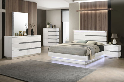 Paradox - 5/0 Queen Headboard - White